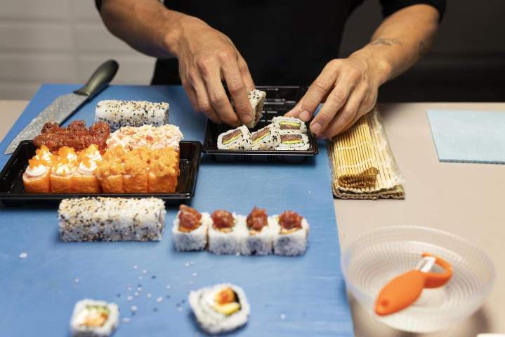Traiteur animation sushis Saint-Herblain